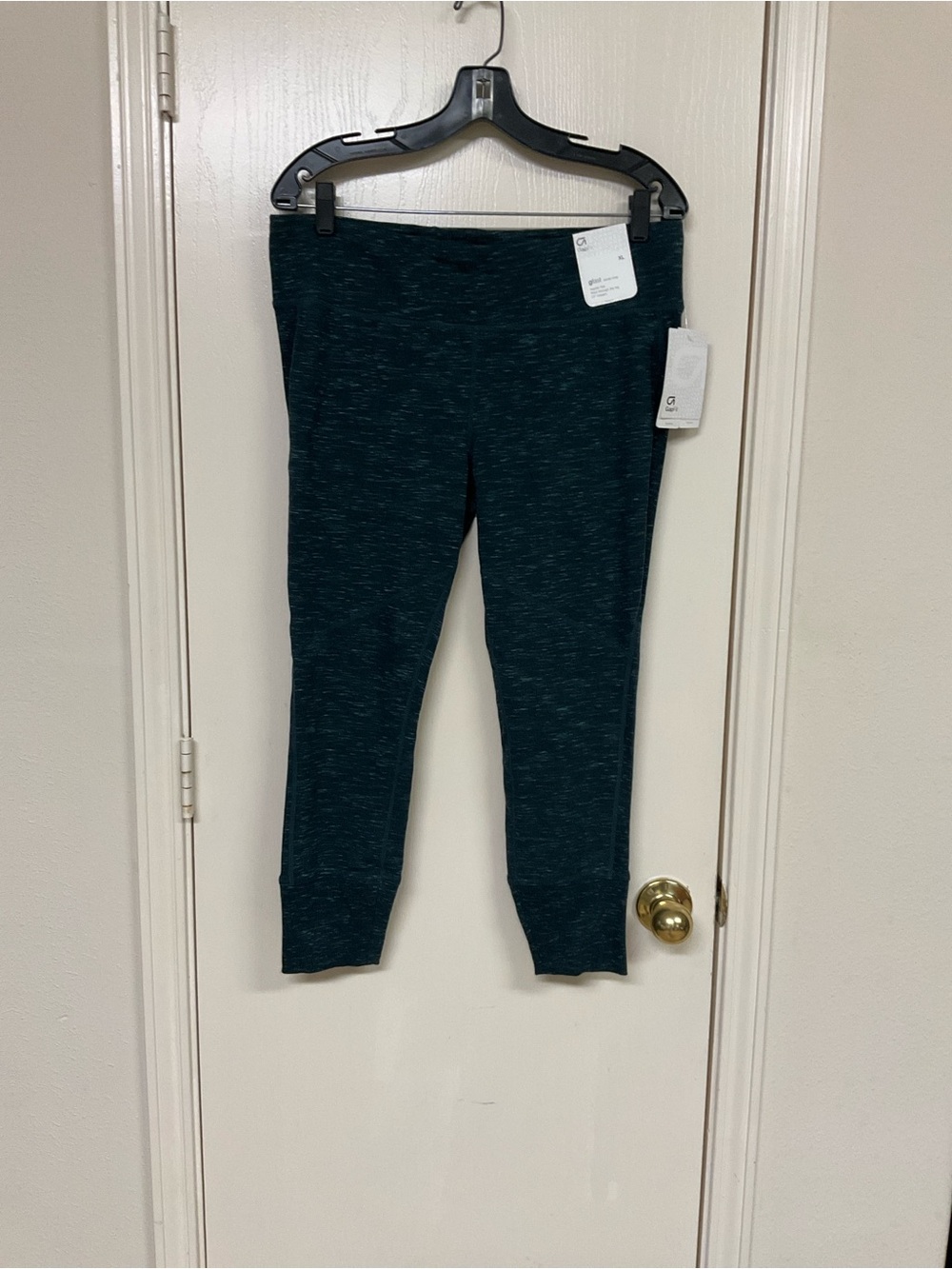 Gymboree Girls' Teal Space-Dye Stretch Leggings